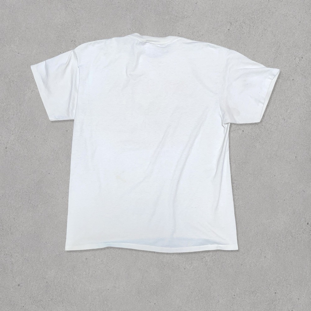 Vintage 90s ONEITA Moon Valley Baseball T Shirt - Men's XL - White - Picture 3 of 8